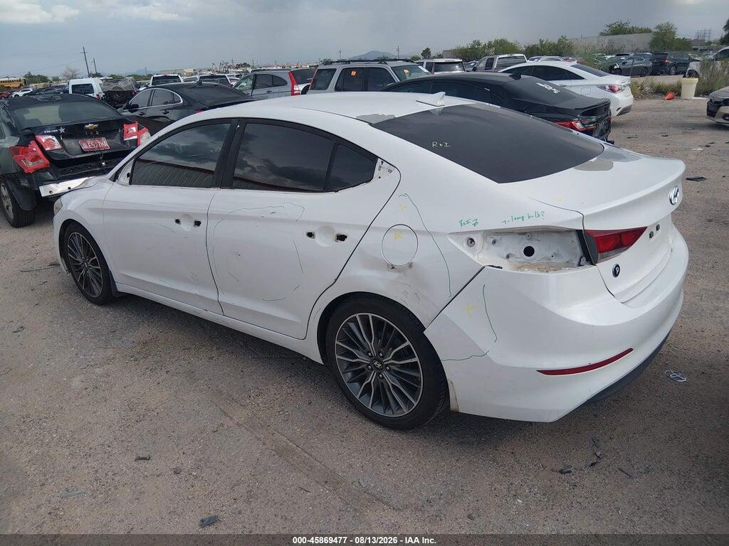 5NPD74LF8HH165796 2017 HYUNDAI ELANTRA photo no. 3
