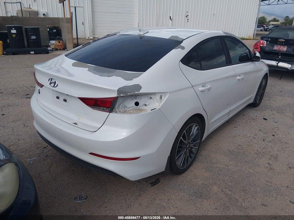 5NPD74LF8HH165796 2017 HYUNDAI ELANTRA photo no. 4