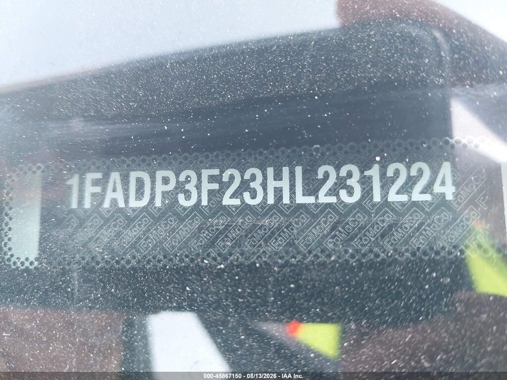 1FADP3F23HL231224 2017 FORD FOCUS photo no. 9