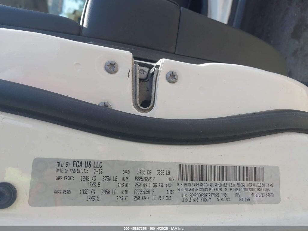 3C4PDCAB1GT247979 2016 DODGE JOURNEY photo no. 9