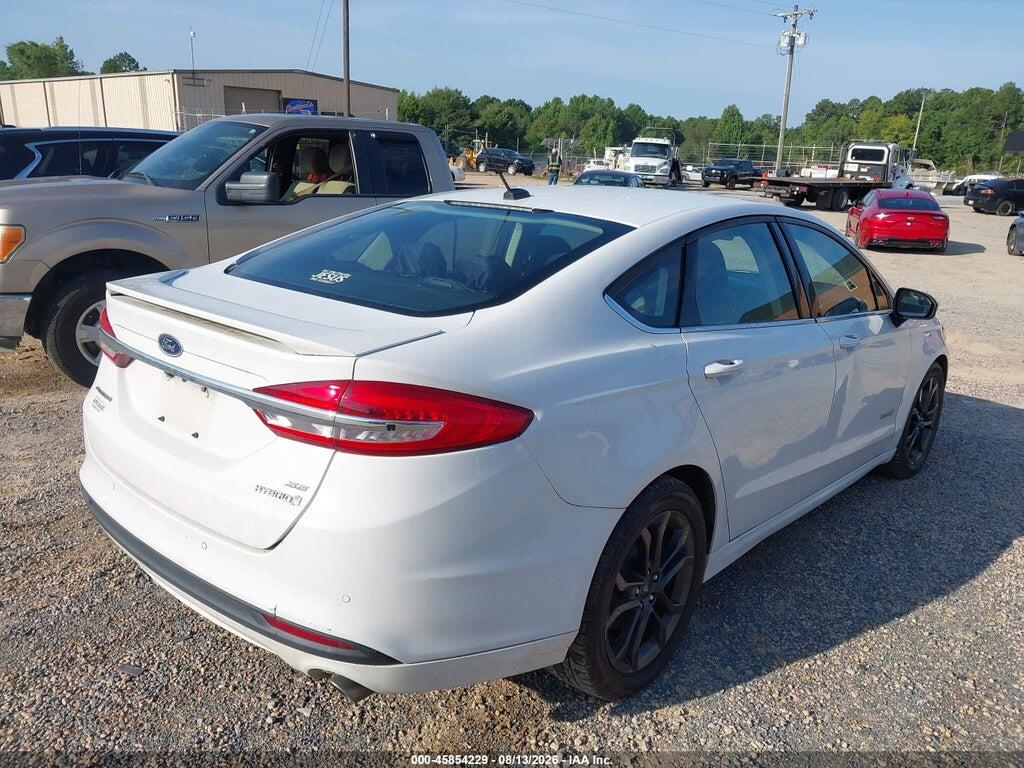 3FA6P0LU0JR287111 2018 FORD FUSION HYBRID photo no. 4