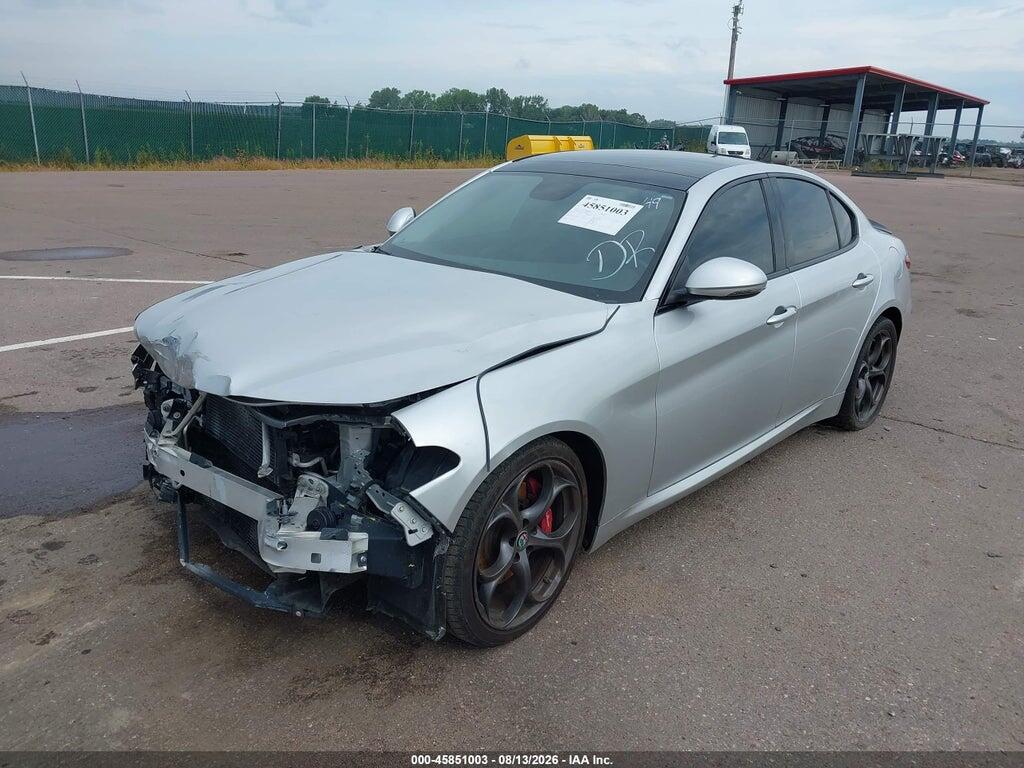 ZARFAECN2J7568146 2018 ALFA ROMEO GIULIA photo no. 2