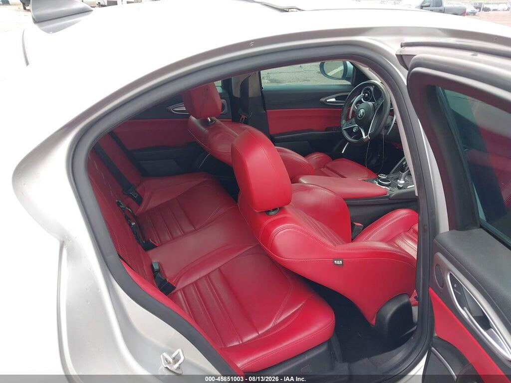 ZARFAECN2J7568146 2018 ALFA ROMEO GIULIA photo no. 8