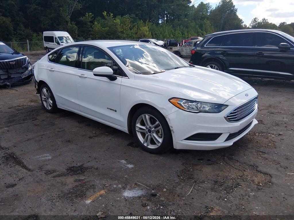 3FA6P0LUXJR188070 2018 FORD FUSION HYBRID photo no. 1
