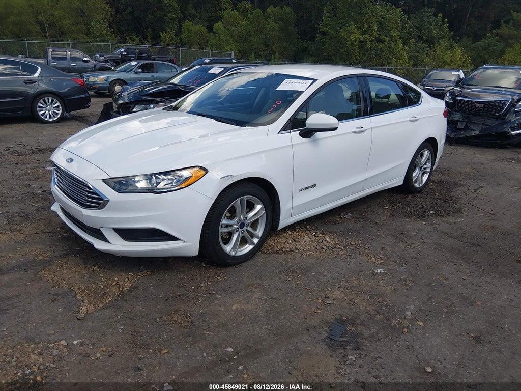 3FA6P0LUXJR188070 2018 FORD FUSION HYBRID photo no. 2