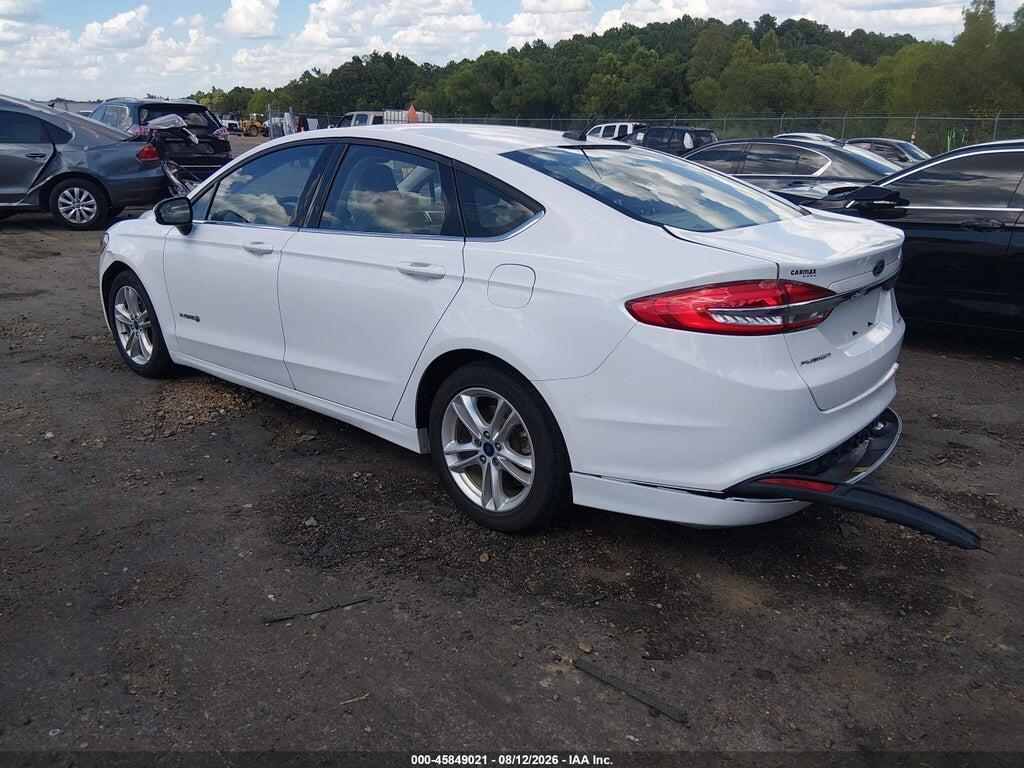 3FA6P0LUXJR188070 2018 FORD FUSION HYBRID photo no. 3