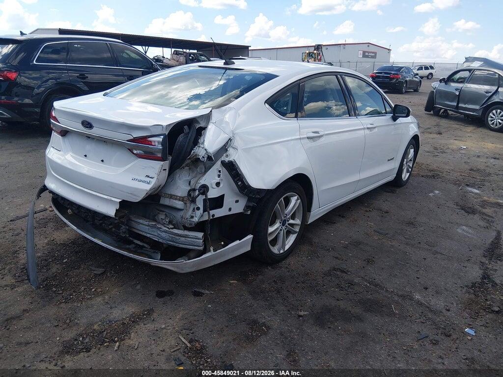 3FA6P0LUXJR188070 2018 FORD FUSION HYBRID photo no. 4