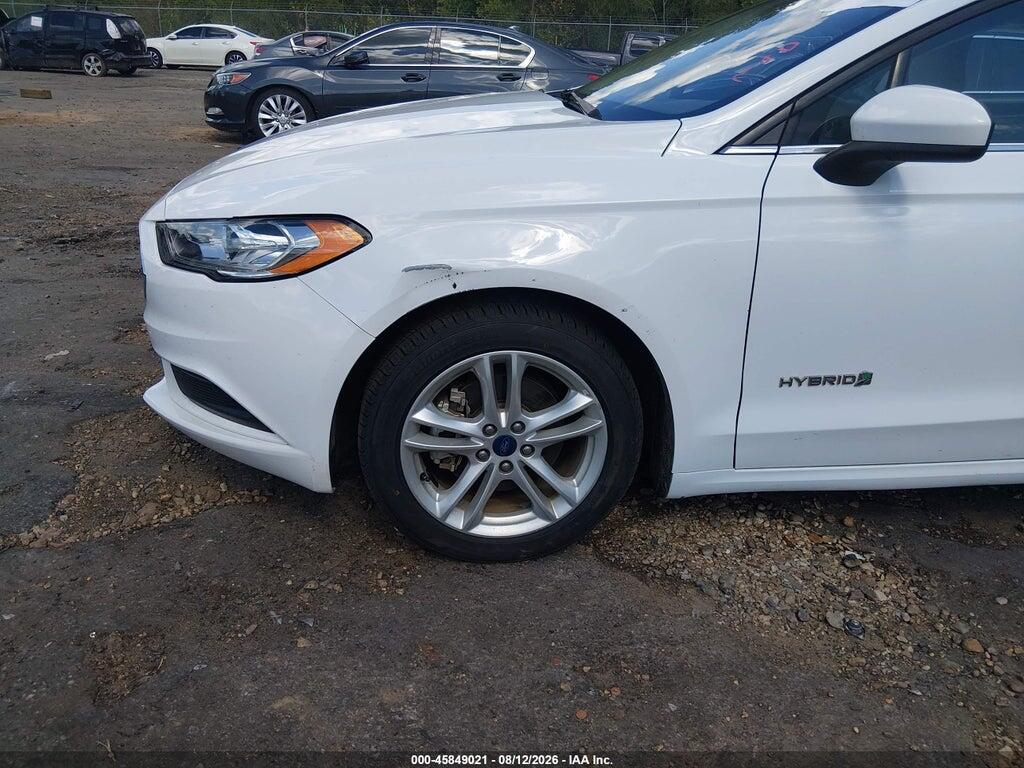 3FA6P0LUXJR188070 2018 FORD FUSION HYBRID photo no. 6