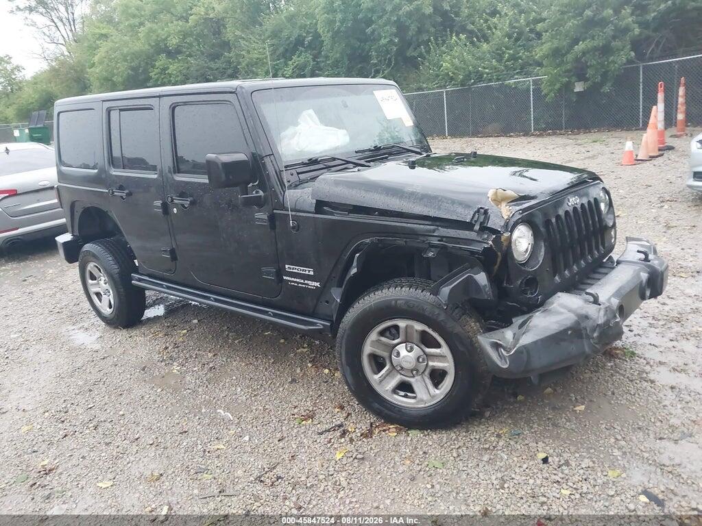 1C4BJWDG3JL813946 2018 JEEP WRANGLER JK UNLIMITED photo no. 1