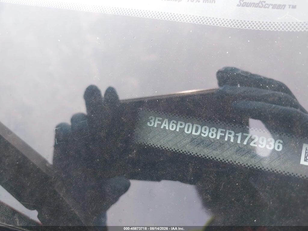 3FA6P0D98FR172936 2015 FORD FUSION photo no. 9