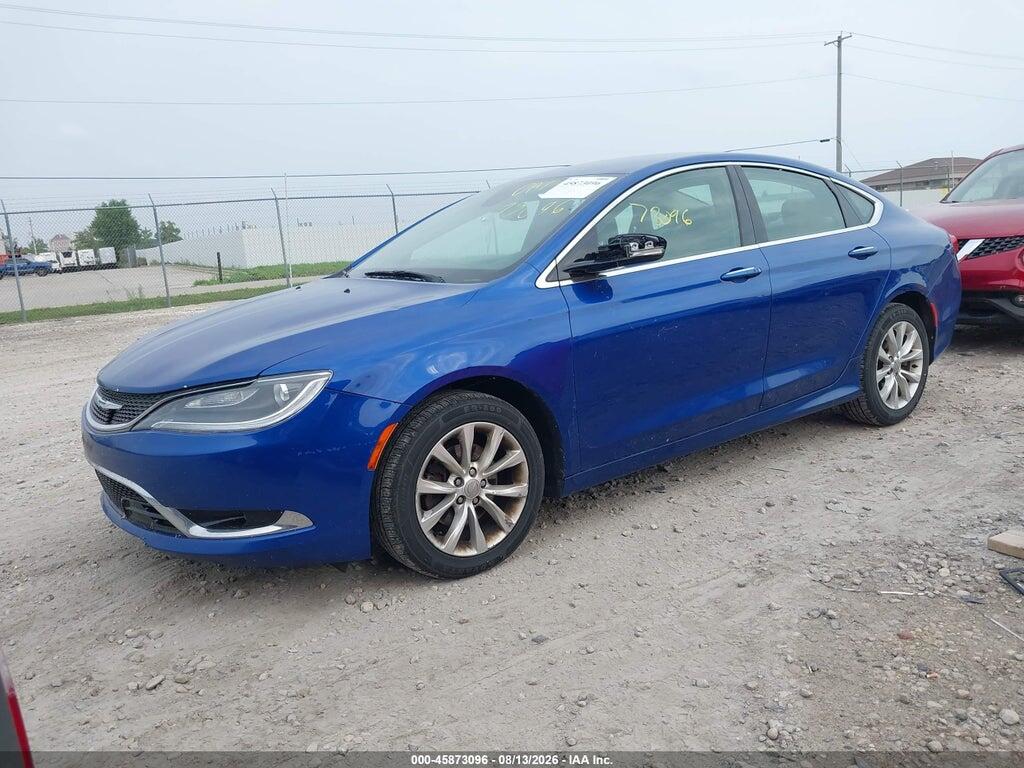 1C3CCCCBXFN544766 2015 CHRYSLER 200 photo no. 2