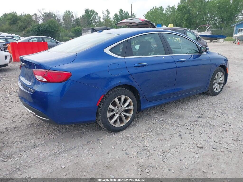 1C3CCCCBXFN544766 2015 CHRYSLER 200 photo no. 4
