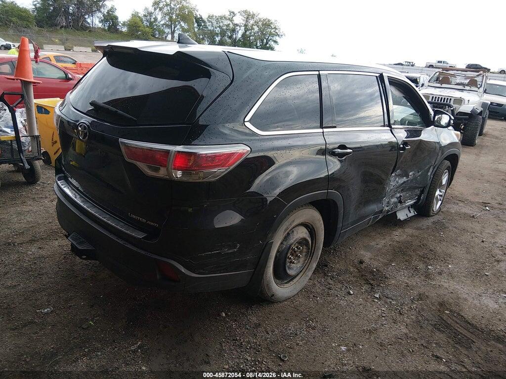 5TDDKRFH2FS184988 2015 TOYOTA HIGHLANDER photo no. 4