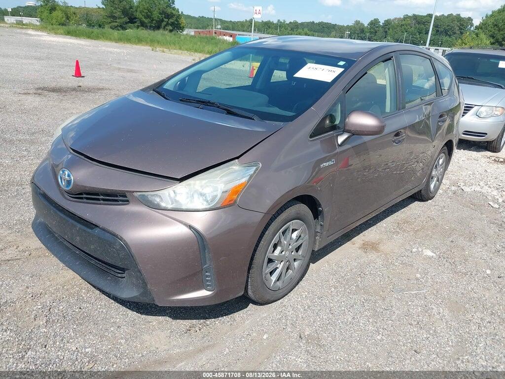 JTDZN3EU9FJ024399 2015 TOYOTA PRIUS V photo no. 2