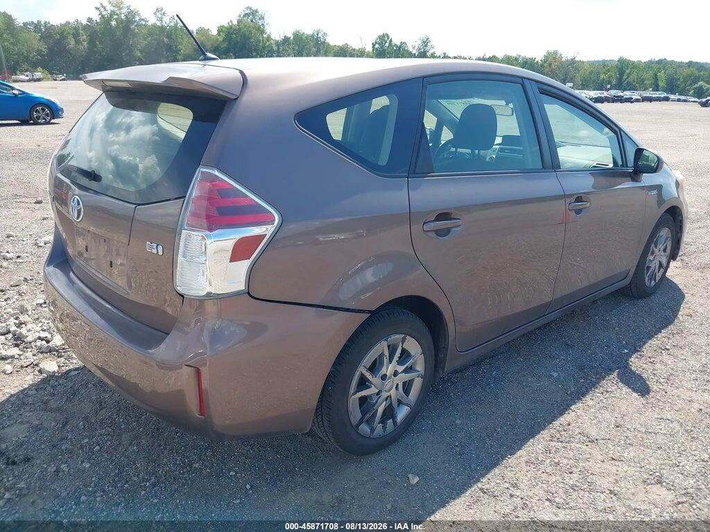 JTDZN3EU9FJ024399 2015 TOYOTA PRIUS V photo no. 4