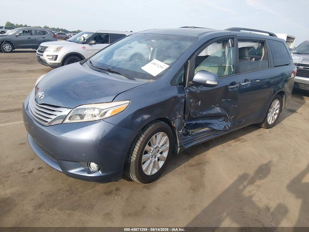 5TDYK3DC0FS561081 2015 TOYOTA SIENNA photo no. 2