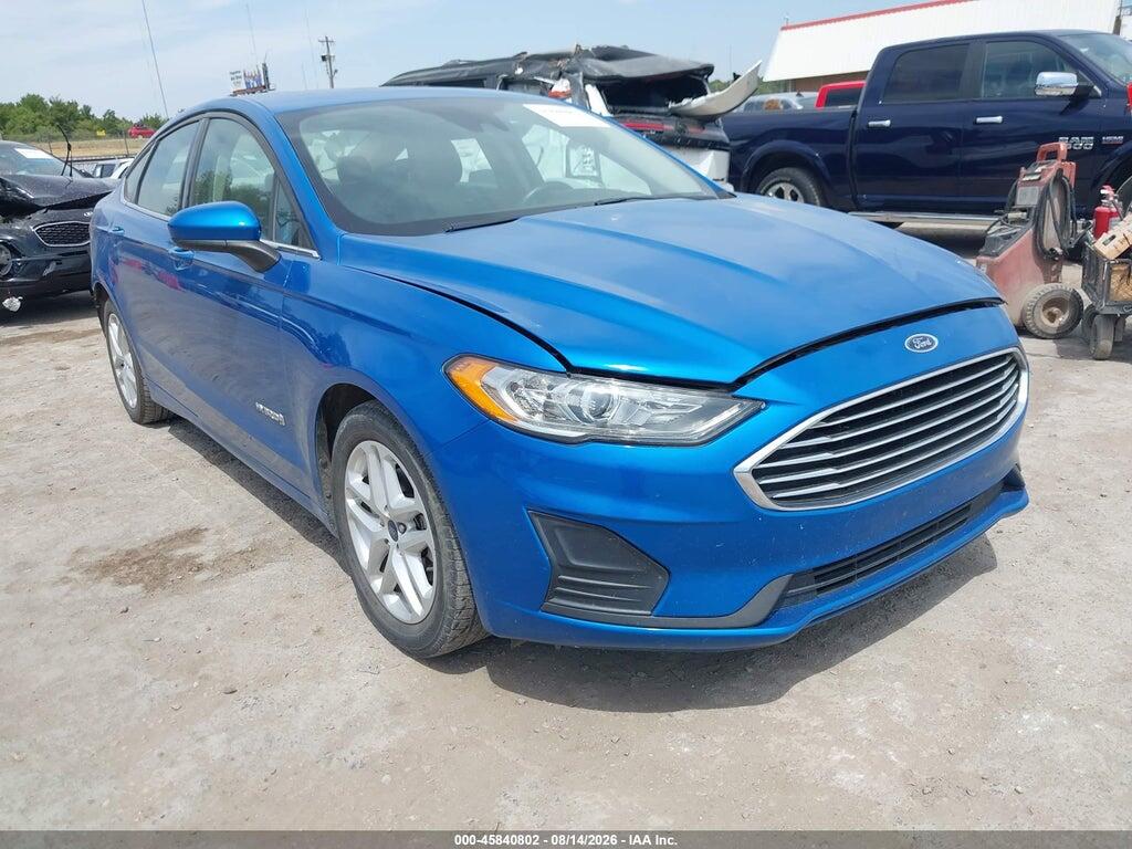 3FA6P0LU7KR187539 2019 FORD FUSION HYBRID photo no. 1