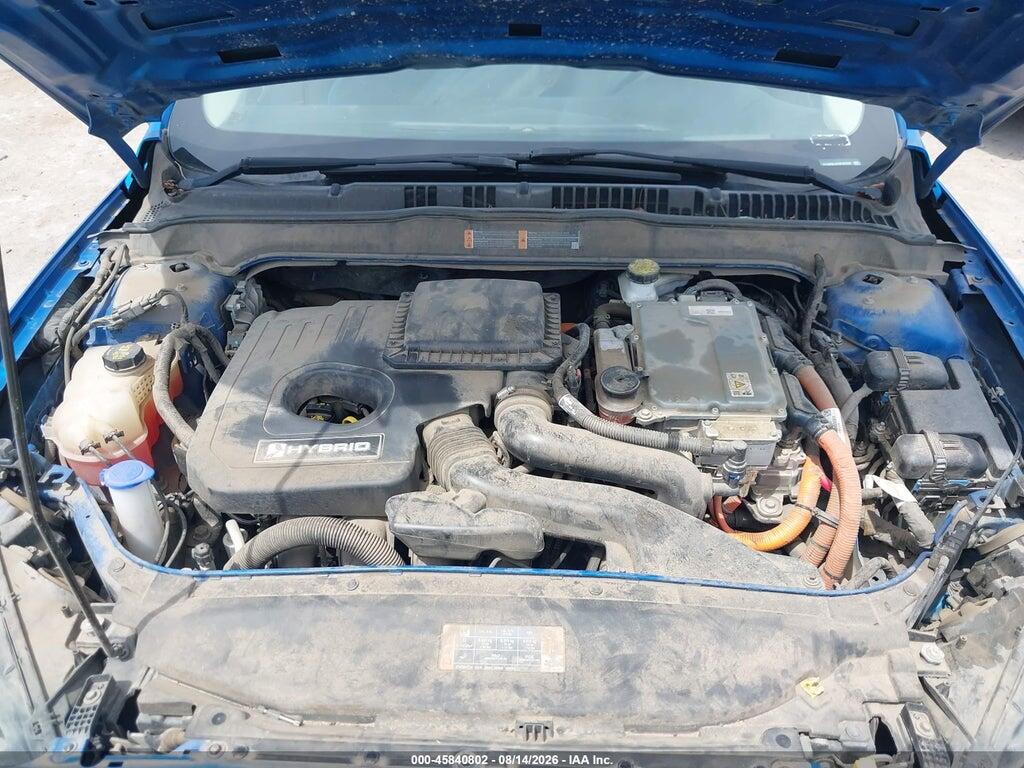 3FA6P0LU7KR187539 2019 FORD FUSION HYBRID photo no. 10