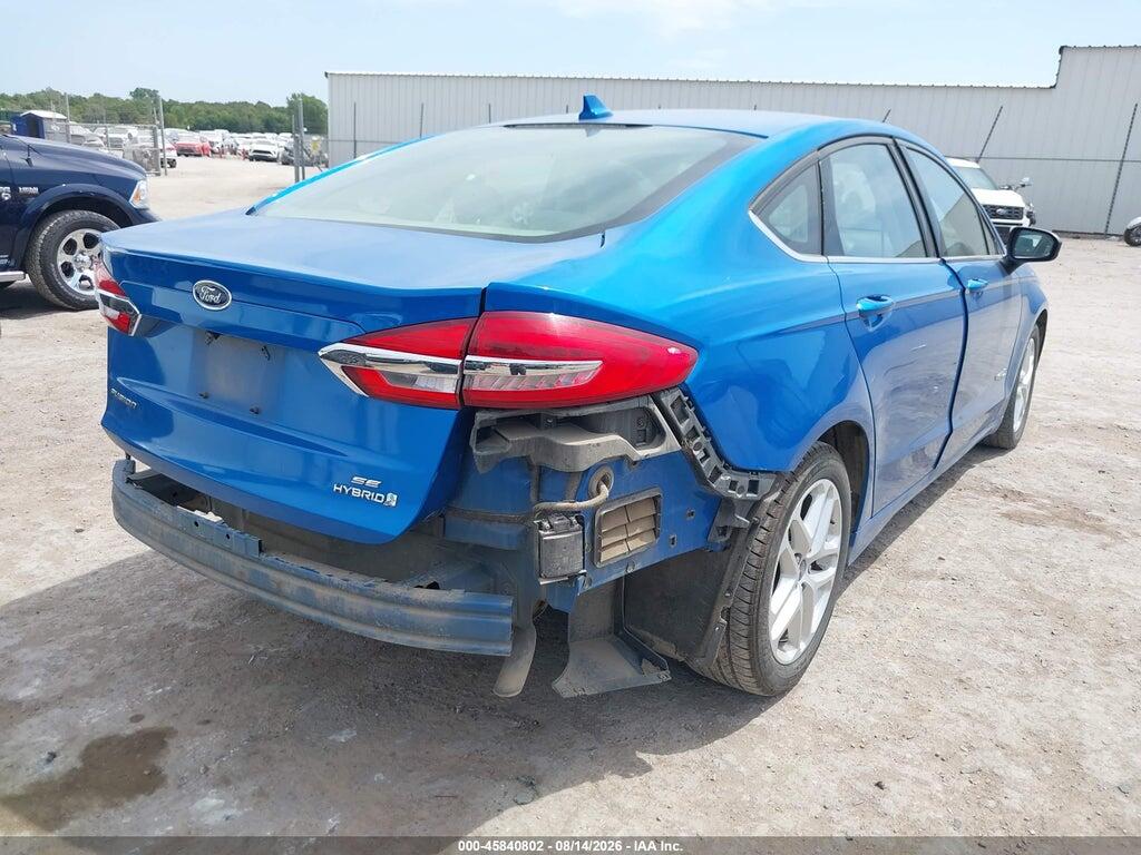 3FA6P0LU7KR187539 2019 FORD FUSION HYBRID photo no. 4