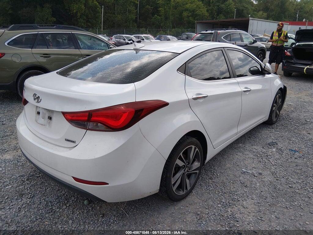 5NPDH4AE3FH557427 2015 HYUNDAI ELANTRA photo no. 4