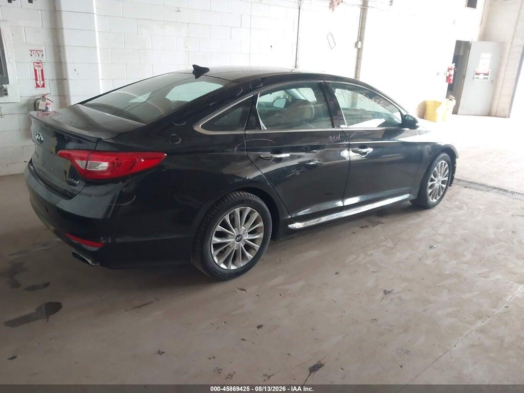 5NPE34AF2FH104492 2015 HYUNDAI SONATA photo no. 4