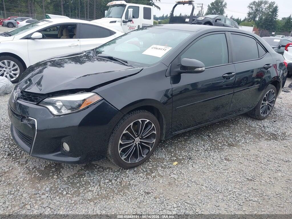 5YFBURHE7FP293623 2015 TOYOTA COROLLA photo no. 2