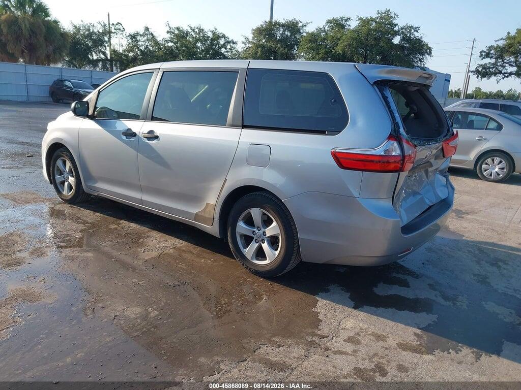 5TDZK3DC2FS660697 2015 TOYOTA SIENNA photo no. 3