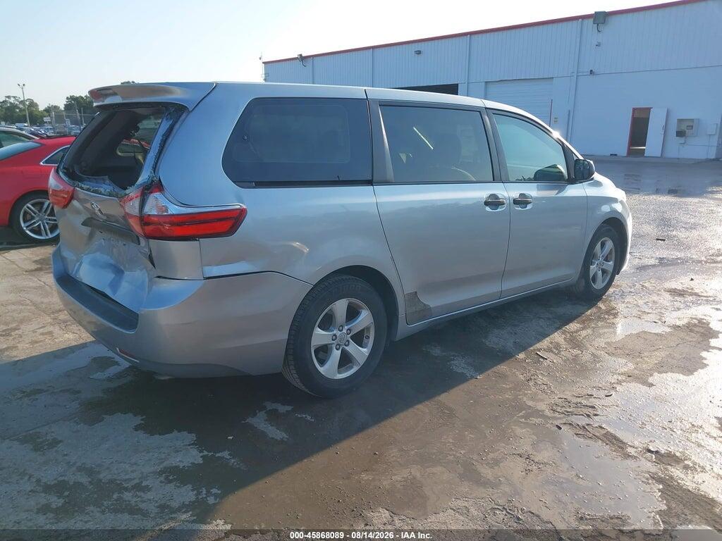 5TDZK3DC2FS660697 2015 TOYOTA SIENNA photo no. 4