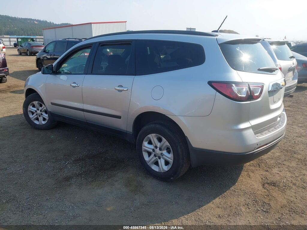 1GNKRFED1FJ335436 2015 CHEVROLET TRAVERSE photo no. 3
