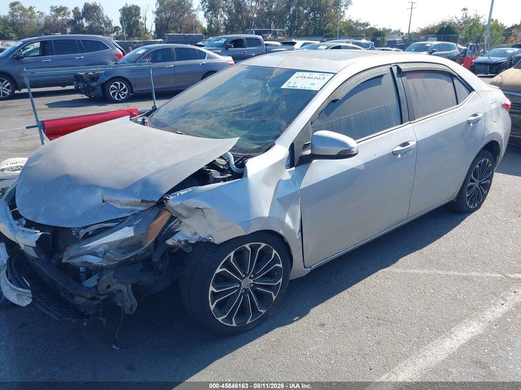 5YFBURHE6EP027685 2014 TOYOTA COROLLA photo no. 2