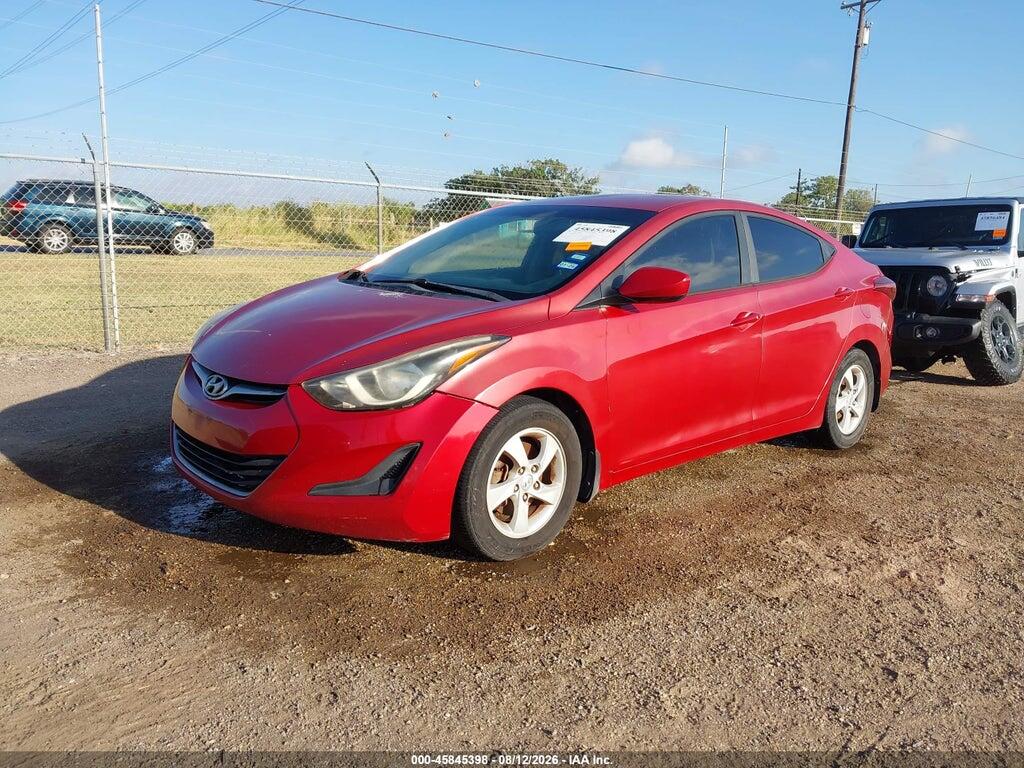 KMHDH4AE8EU212328 2014 HYUNDAI ELANTRA photo no. 2