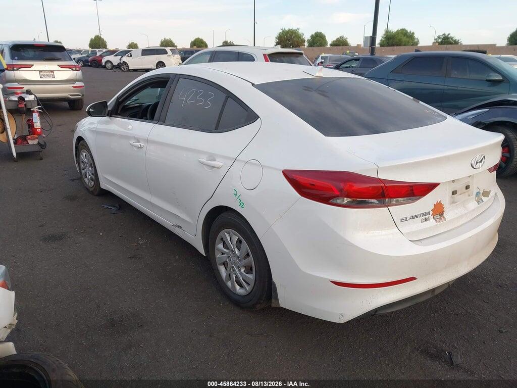 5NPD74LF9HH160686 2017 HYUNDAI ELANTRA photo no. 3