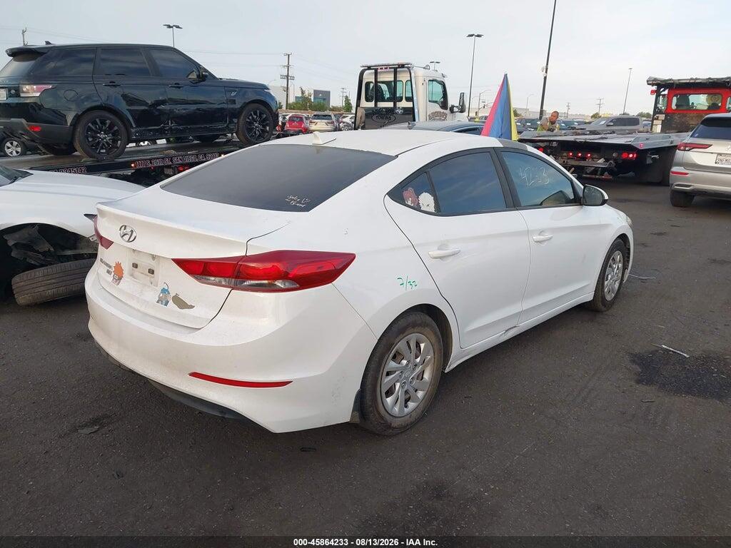 5NPD74LF9HH160686 2017 HYUNDAI ELANTRA photo no. 4