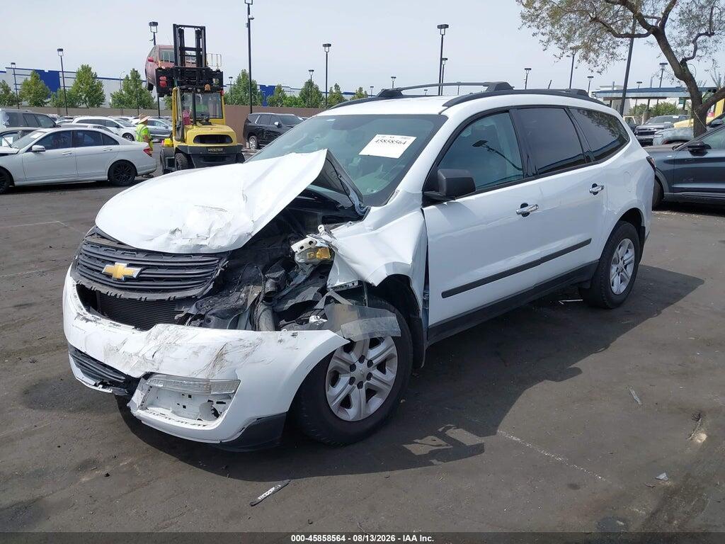 1GNKRFKD3HJ340466 2017 CHEVROLET TRAVERSE photo no. 2