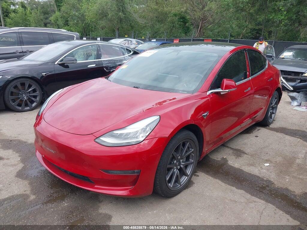 5YJ3E1EA6KF307084 2019 TESLA MODEL 3 photo no. 2