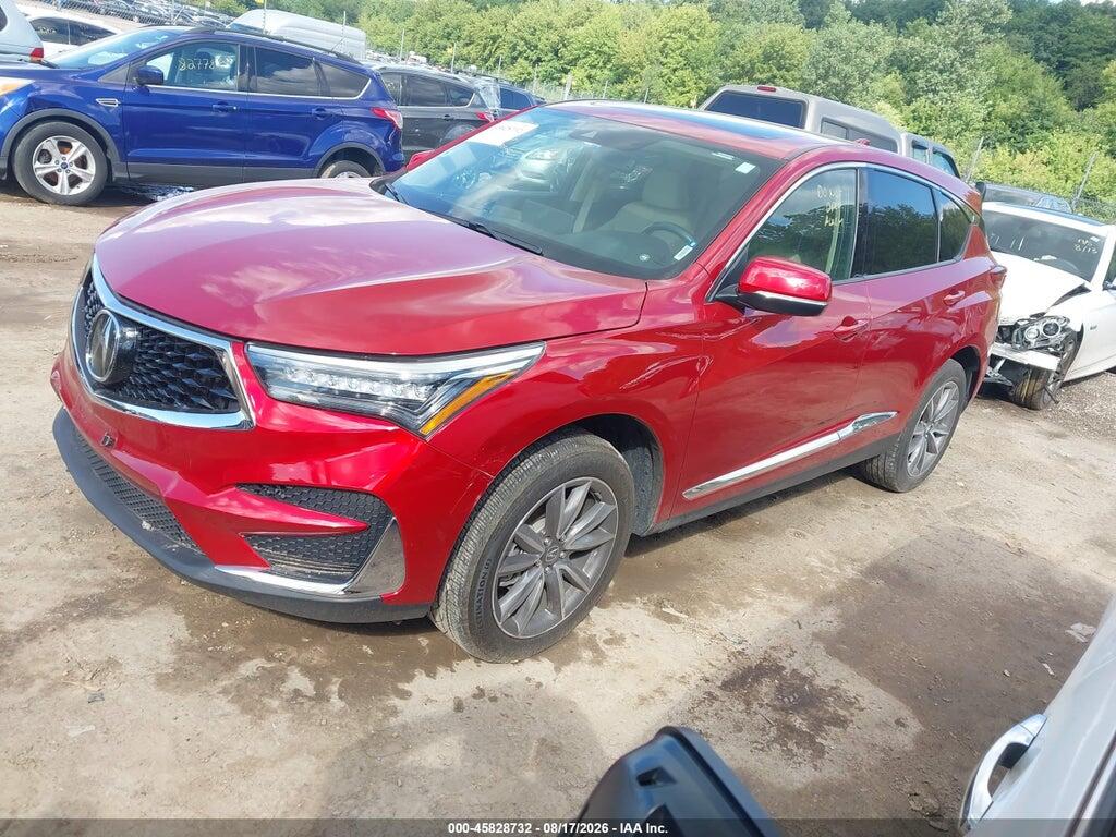 5J8TC2H55KL039623 2019 ACURA RDX photo no. 2