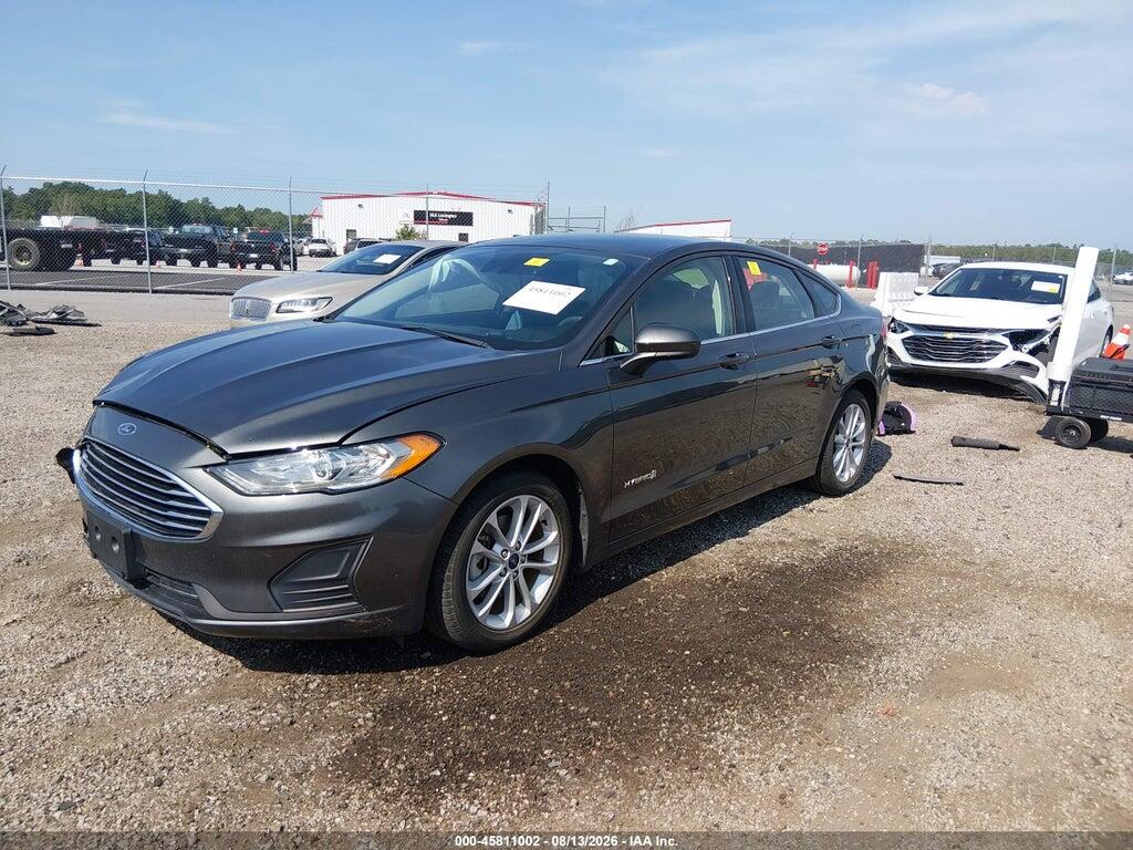 3FA6P0LUXKR198664 2019 FORD FUSION HYBRID photo no. 2