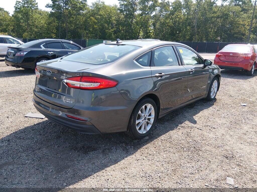 3FA6P0LUXKR198664 2019 FORD FUSION HYBRID photo no. 4