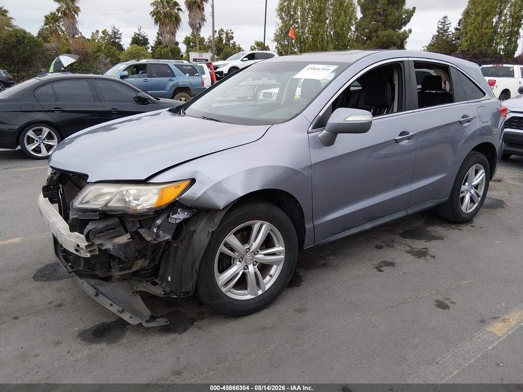 5J8TB4H34FL001545 2015 ACURA RDX photo no. 2