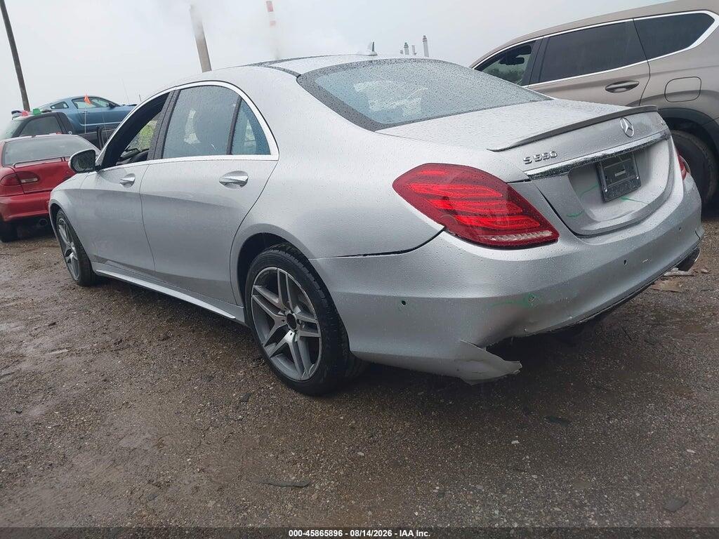 WDDUG8FB5FA103704 2015 MERCEDES-BENZ S 550 photo no. 3