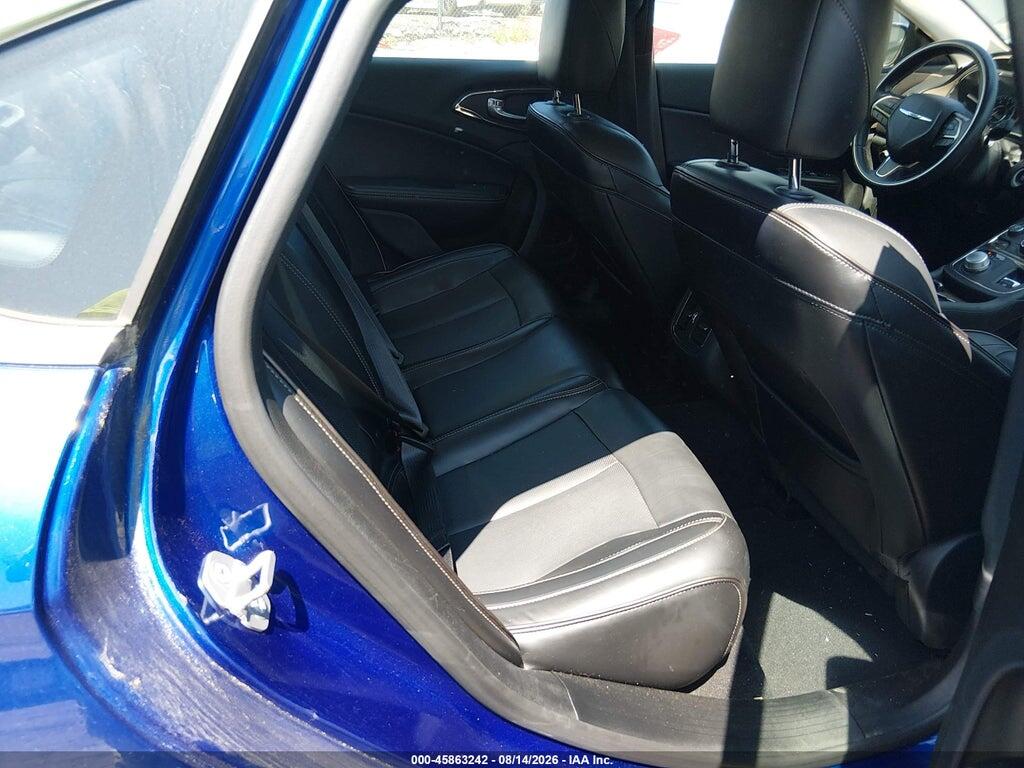 1C3CCCCB0FN565884 2015 CHRYSLER 200 photo no. 8