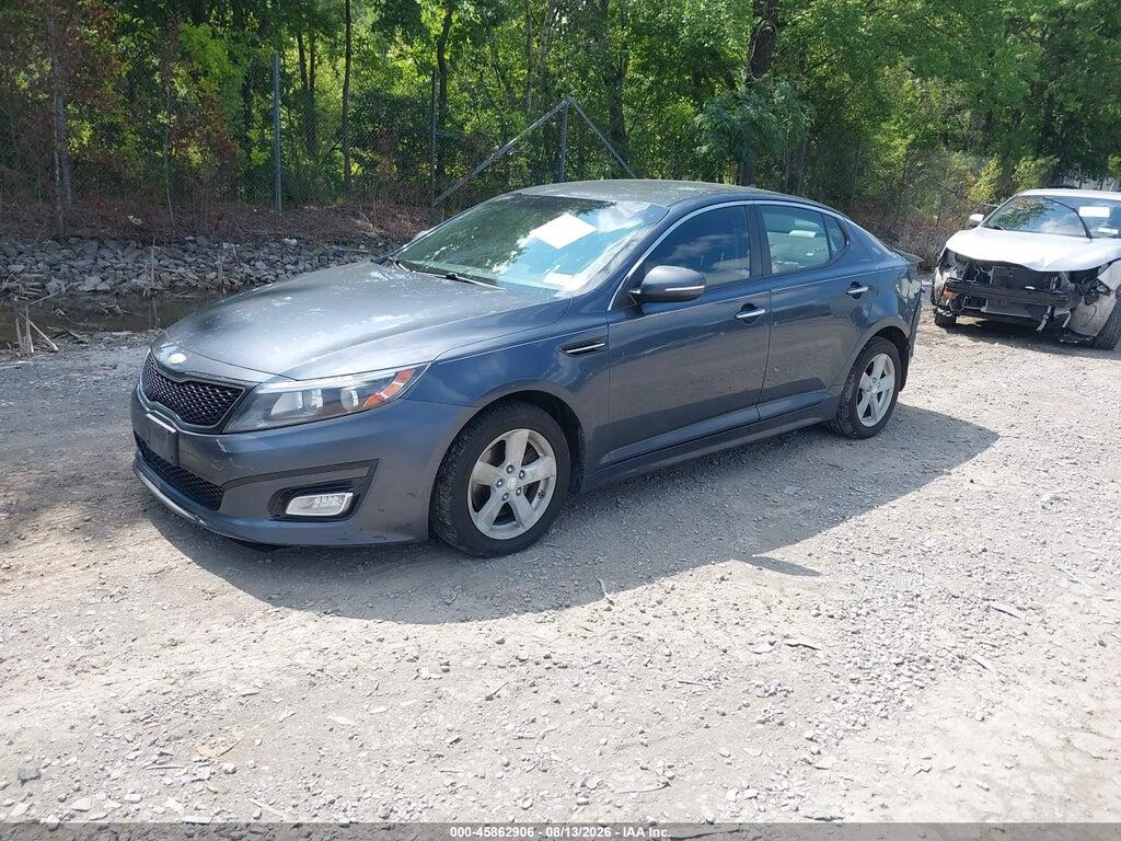 KNAGM4A70F5535697 2015 KIA OPTIMA photo no. 2