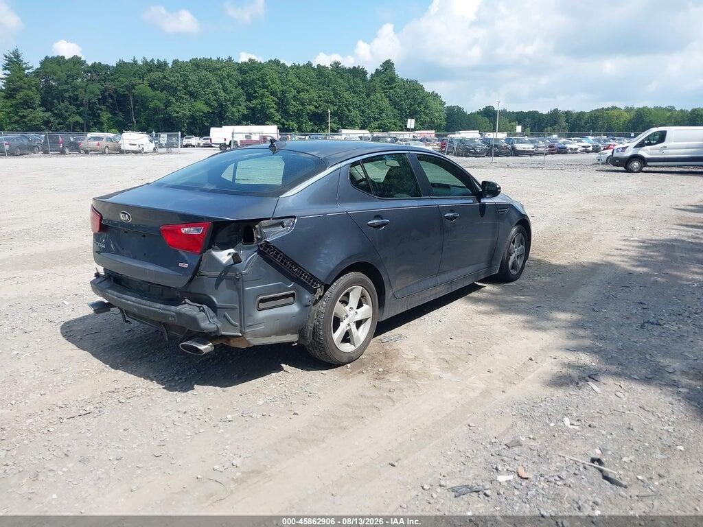 KNAGM4A70F5535697 2015 KIA OPTIMA photo no. 4