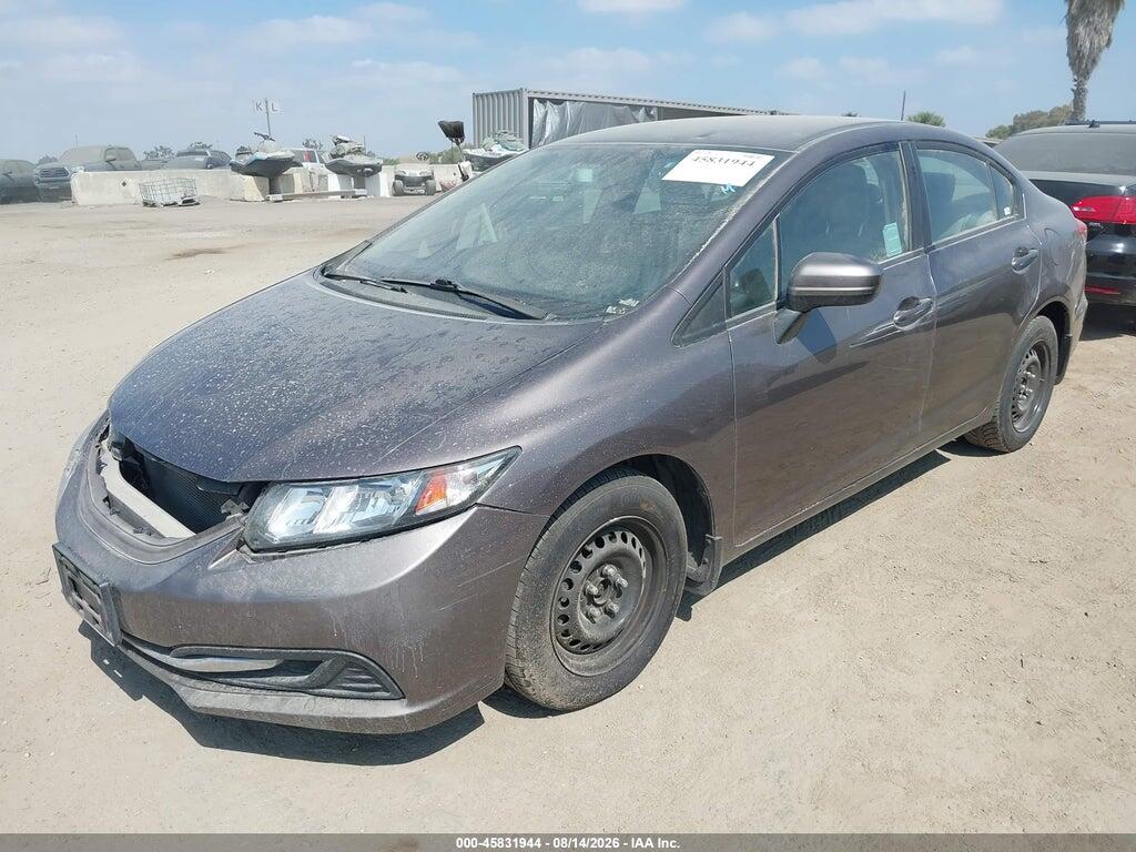 19XFB2F59EE243890 2014 HONDA CIVIC photo no. 2