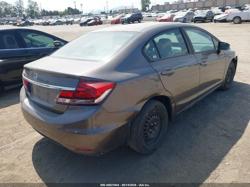 19XFB2F59EE243890 2014 HONDA CIVIC photo no. 4
