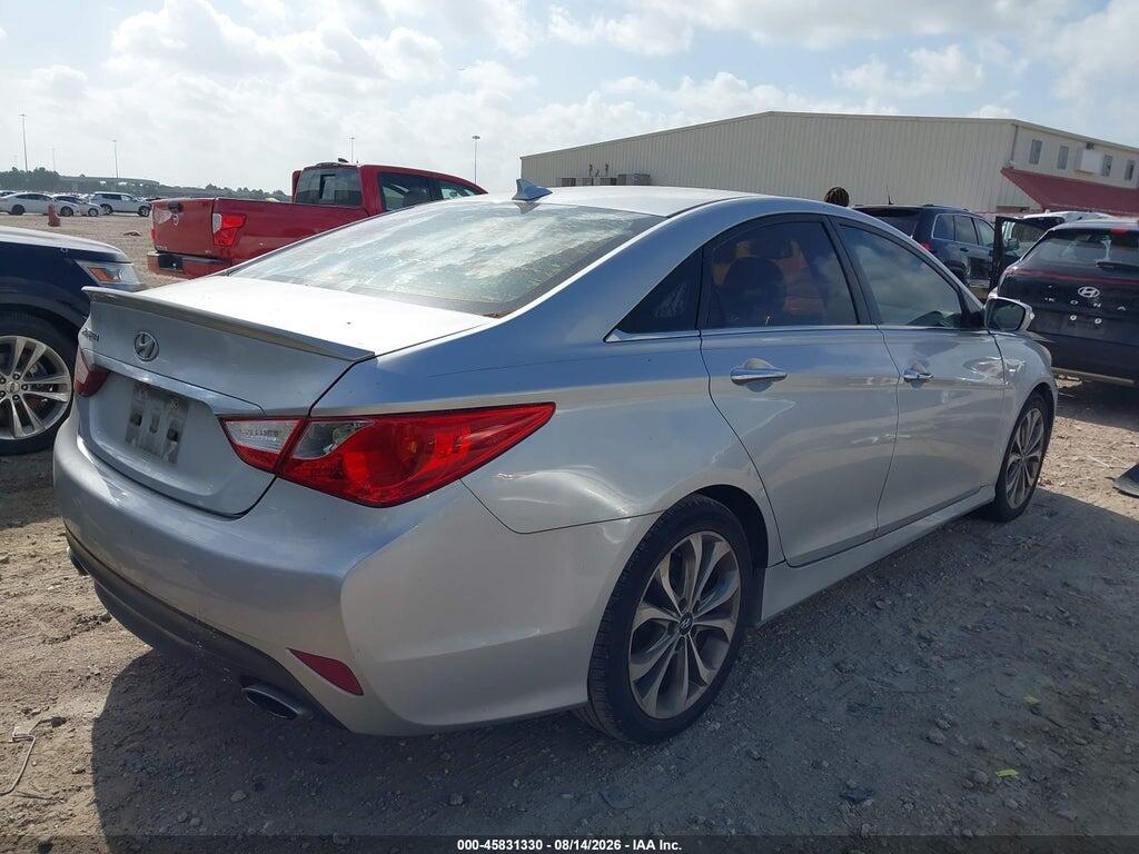 5NPEC4AC6EH856832 2014 HYUNDAI SONATA photo no. 4