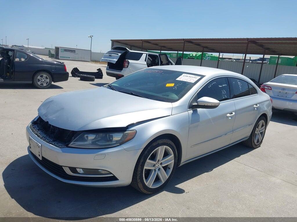 WVWAP7AN2EE535733 2014 VOLKSWAGEN CC photo no. 2