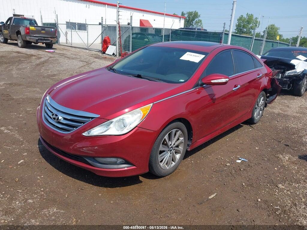 5NPEC4AC0EH841436 2014 HYUNDAI SONATA photo no. 2