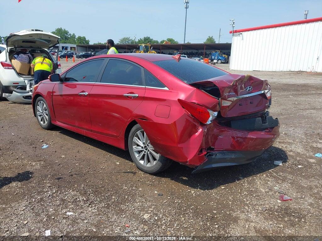 5NPEC4AC0EH841436 2014 HYUNDAI SONATA photo no. 3