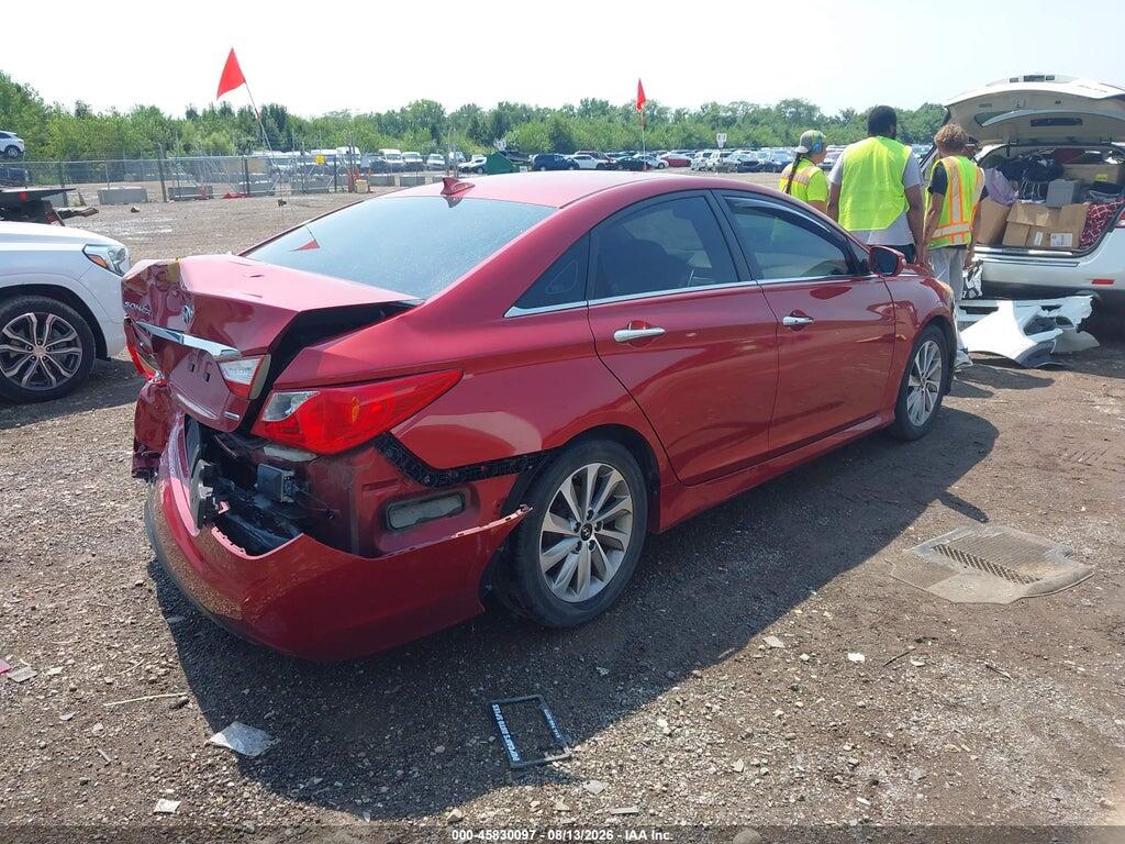 5NPEC4AC0EH841436 2014 HYUNDAI SONATA photo no. 4